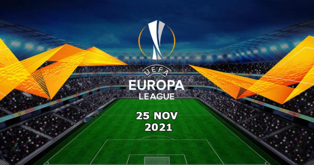 Spådommer for Europa League - 25.11.2021 (andre del)