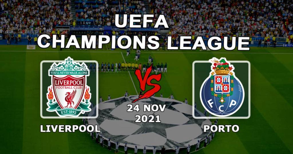Liverpool - Porto: spådom og spill på Champions League-kampen - 24.11.2021