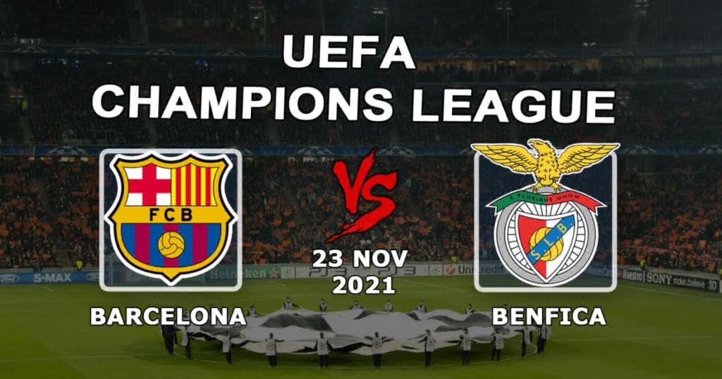 Barcelona - Benfica: spådom og spill på Champions League-kampen - 23.11.2021
