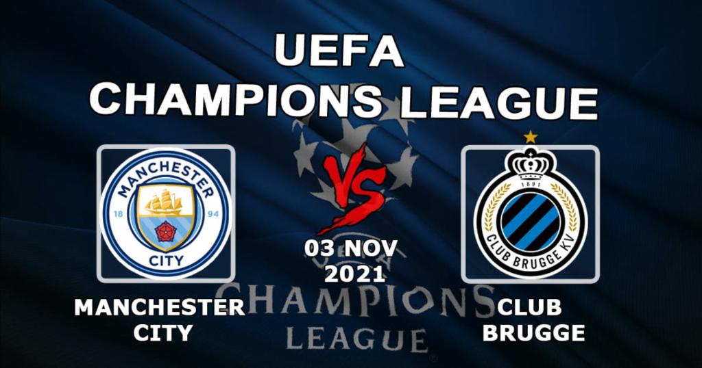 Manchester City - Club Brugge: spådom og spill på Champions League-kampen - 03.11.2021