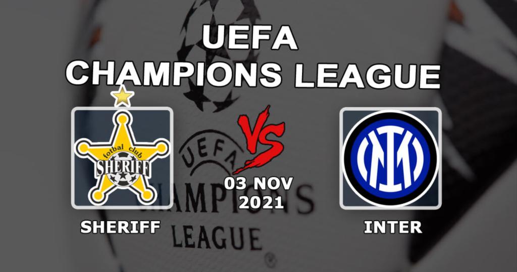 Sheriff - Inter: spådom og spill på Champions League-kampen - 03.11.2021