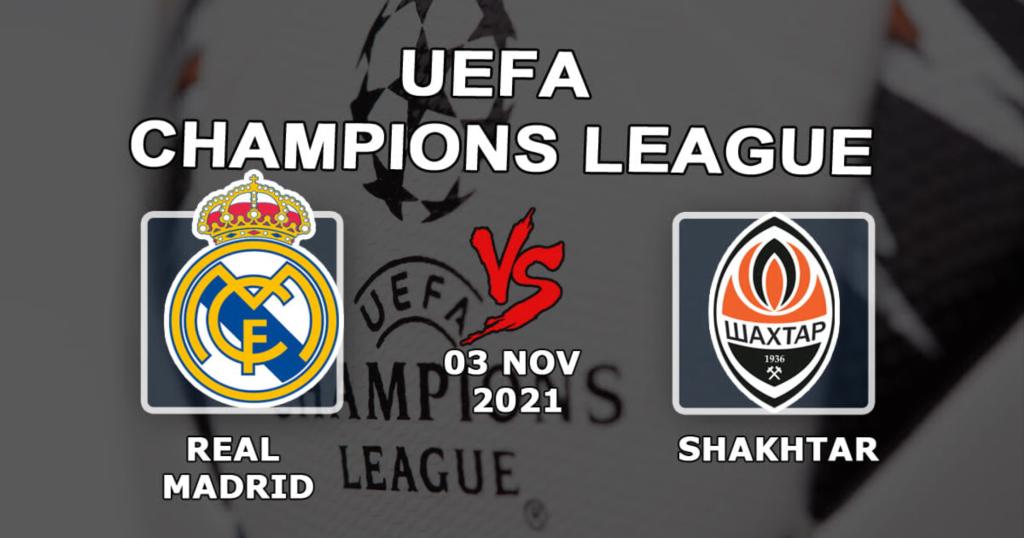 Real Madrid - Shakhtar: spådom og spill på Champions League-kampen - 03.11.2021