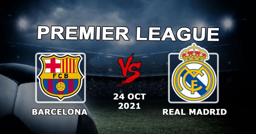 Barcelona - Real Madrid: spådom og spill på kampen - 24.10.2021