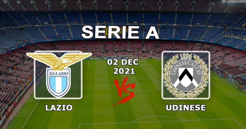 Lazio - Udinese: tippe- og oddsodds A - 02.12.2021