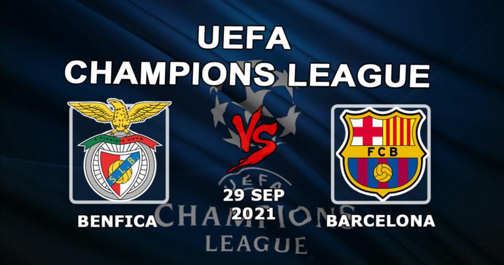 Benfica - Barcelona: spådom og spill på Champions League -kampen - 29.09.2021