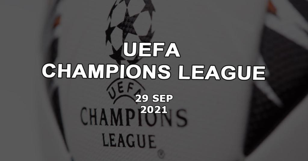 Spådommer for kampene på den andre dagen i Champions League -gruppene - 29.09.2021