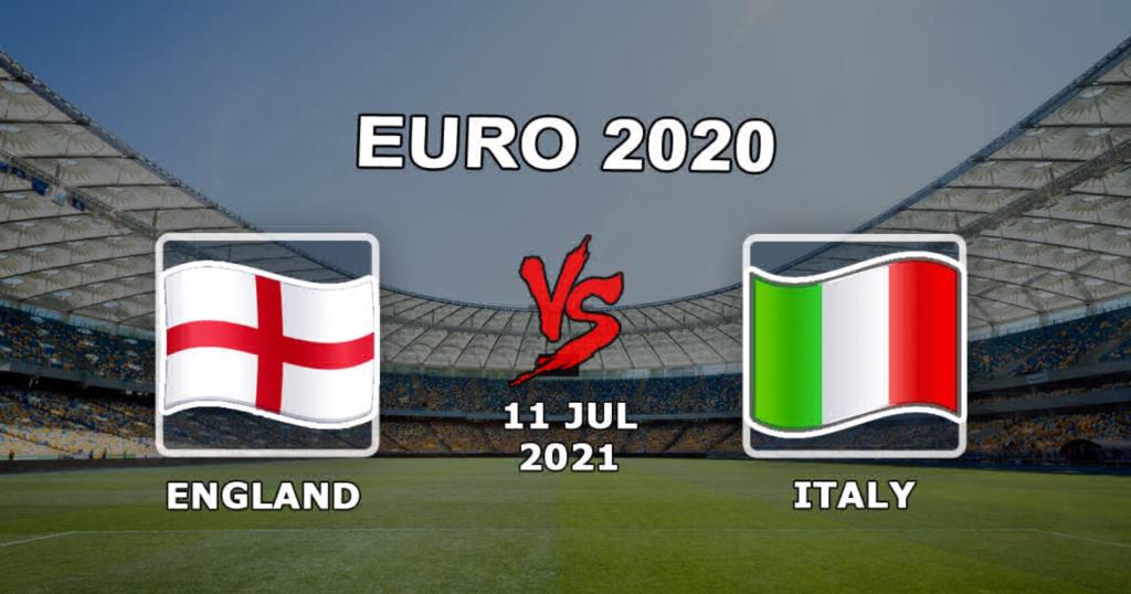 England - Italia: spådom og spill på finalen i Euro 2020 - 07/11/2021