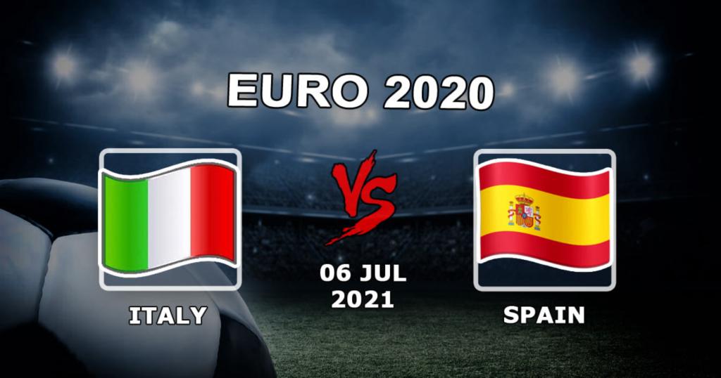Italia - Spania: spådommer og spill på kampen i semifinalen i Euro 2020 - 07/06/2021
