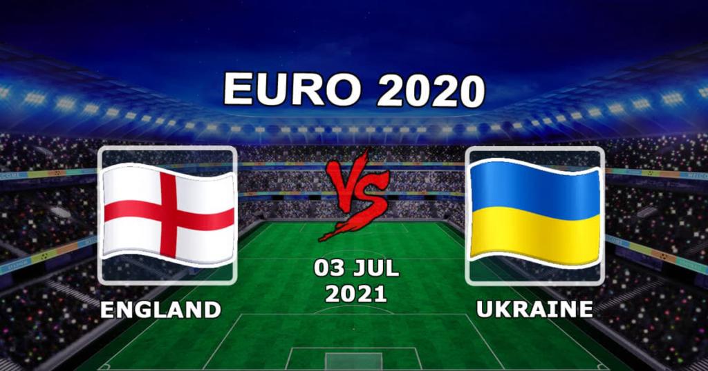 England - Ukraina: spådommer og spill på kampen 1/4 finale i Euro 2020 - 07/03/2021