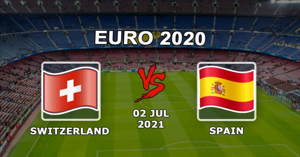 Sveits - Spania: spådom og spill på kampen 1/4 finale i Euro 2020 - 02.07.2021