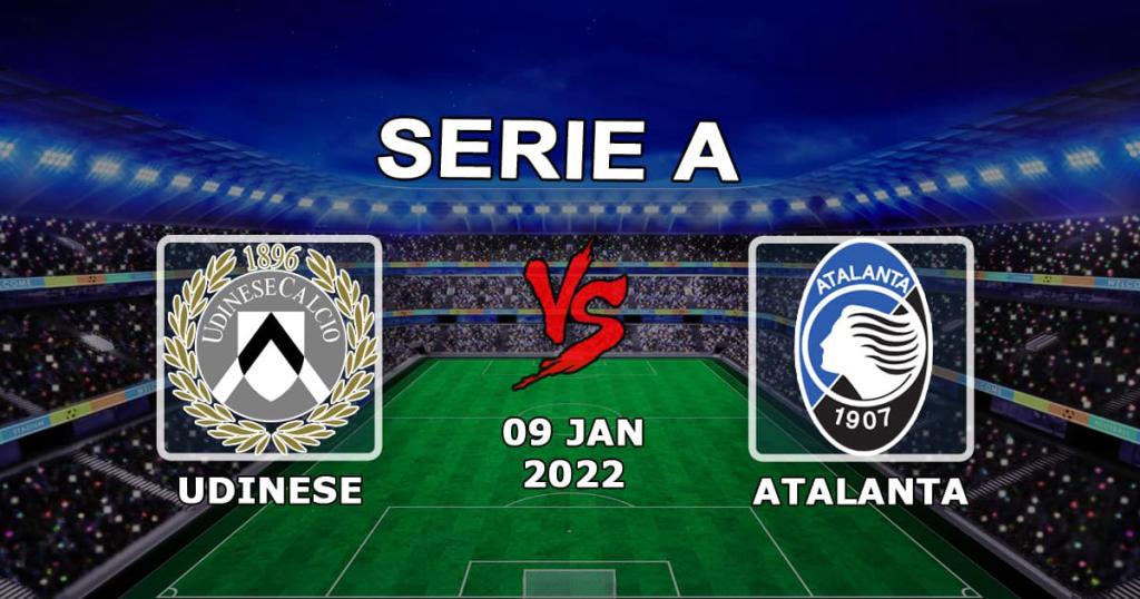 Udinese - Atalanta: prediksjon og odds for kampen A - 01/09/2022
