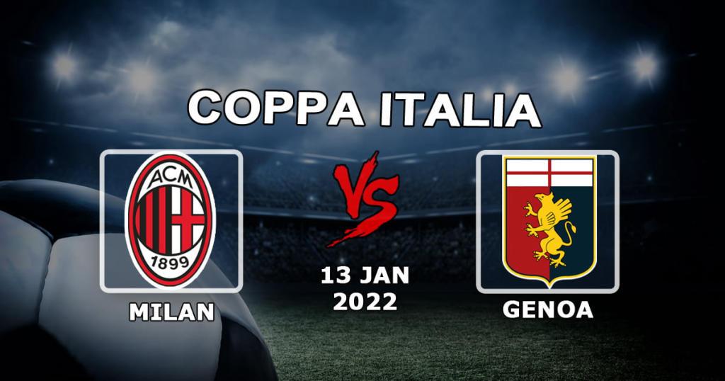 Milan - Genova: spådom og spill på den italienske cupkampen - 13.01.2022