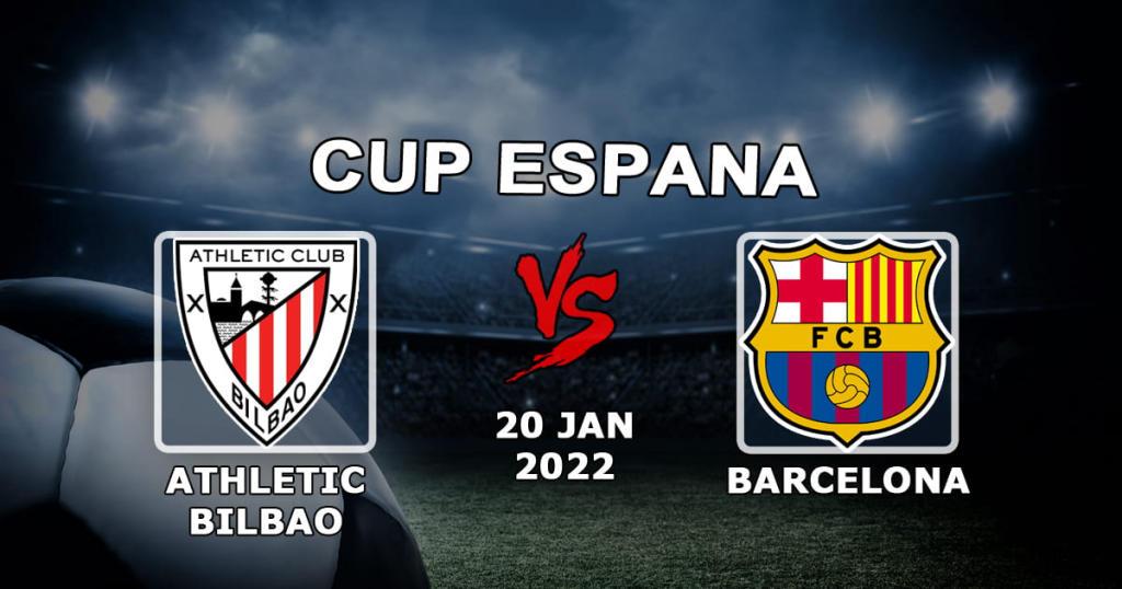 Athletic Bilbao - Barcelona: spådom og spill på kampen i den spanske cupen - 20/01/2022