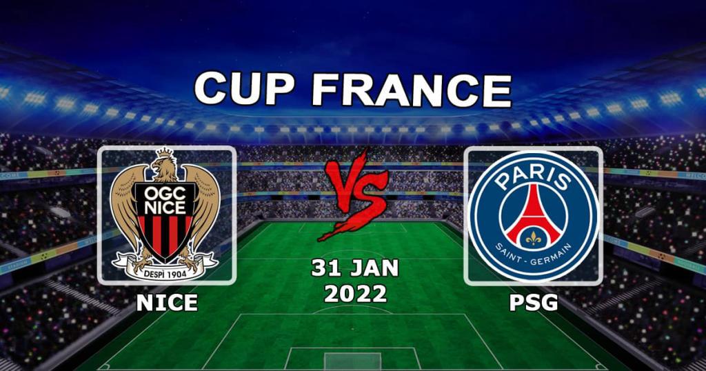 Paris Saint-Germain - Nice: spådom og spill på den franske cupkampen - 31/01/2022
