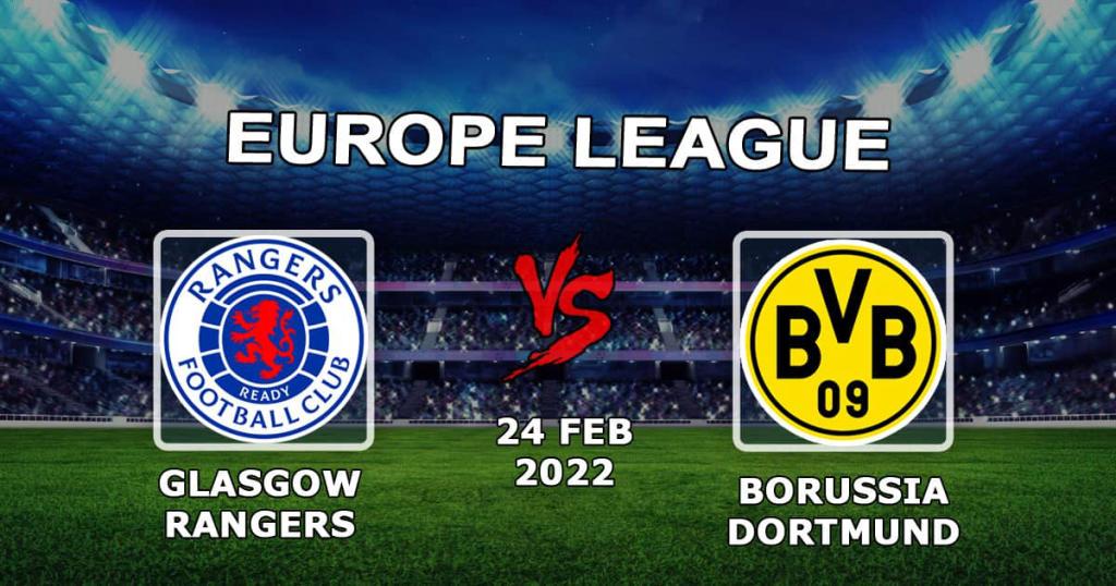 Rangers - Borussia Dortmund: prognose og spill på Europa League - 24.02.2022