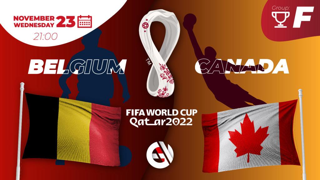 Belgia - Canada: spådom og spill på verdensmesterskapet i 2022 i Qatar
