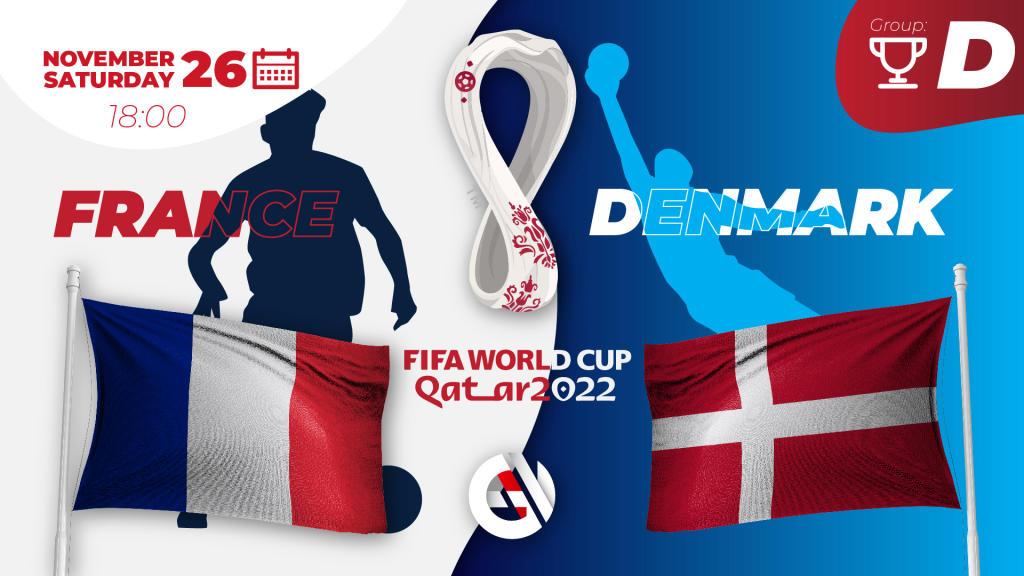 Frankrike - Danmark: spådom og spill på VM 2022 i Qatar