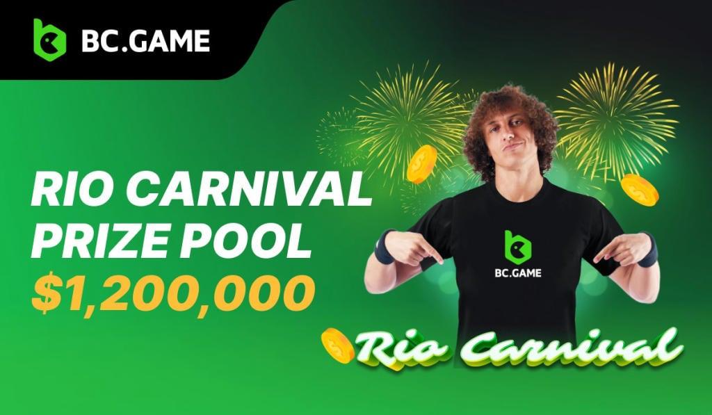 Bli med på RIO Carnival på BC.GAME for en sjanse til å vinne opptil $1 200 000