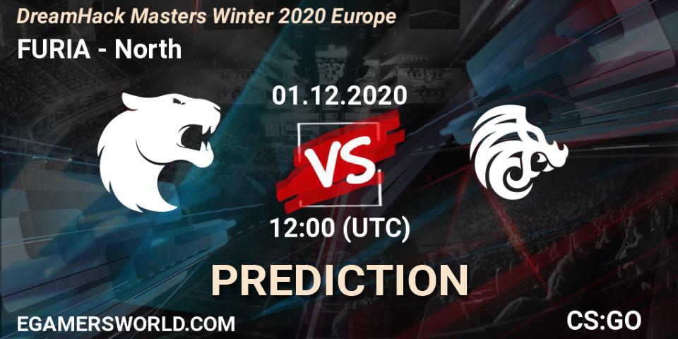FURIA vs North: Match Prediction. 01.12.2020 at 12:00, Counter-Strike (CS2), DreamHack Masters Winter 2020 Europe