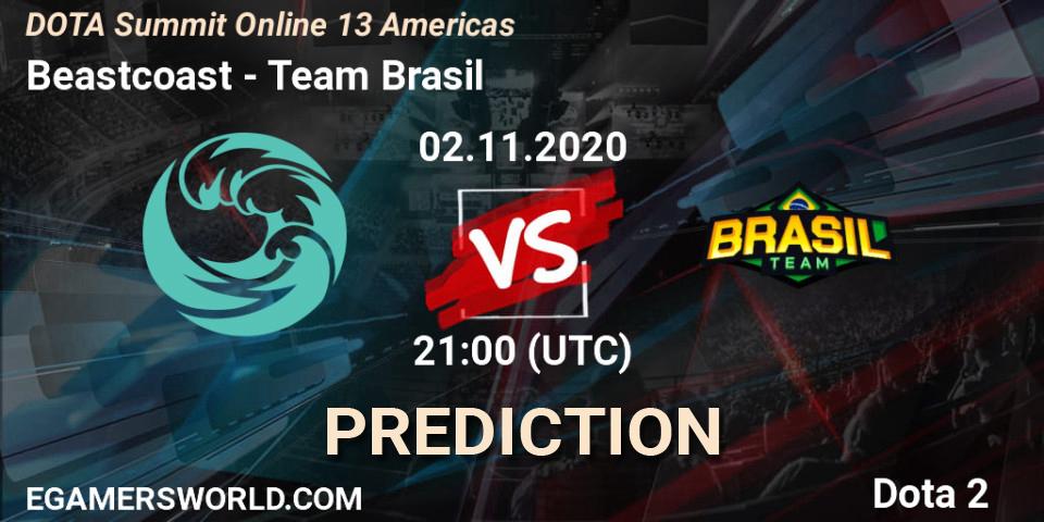 Beastcoast vs Team Brasil: Match Prediction. 02.11.2020 at 21:13, Dota 2, DOTA Summit 13: Americas