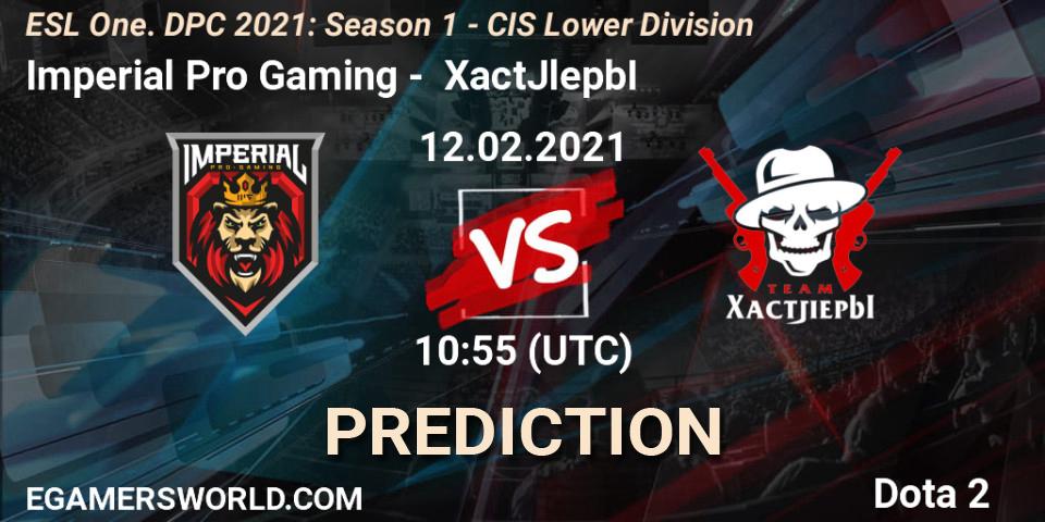Imperial Pro Gaming vs XactJlepbI: Match Prediction. 12.02.21, Dota 2, ESL One. DPC 2021: Season 1 - CIS Lower Division