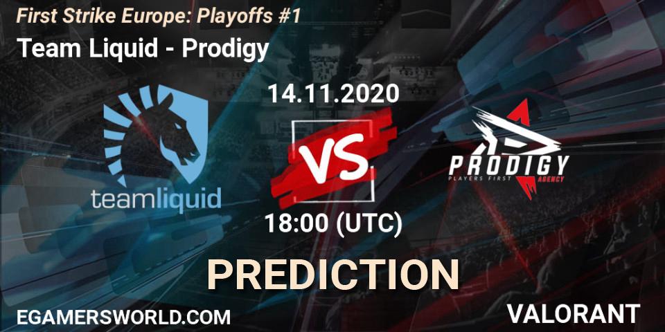 Team Liquid vs Prodigy: Match Prediction. 14.11.20, VALORANT, First Strike Europe: Playoffs #1