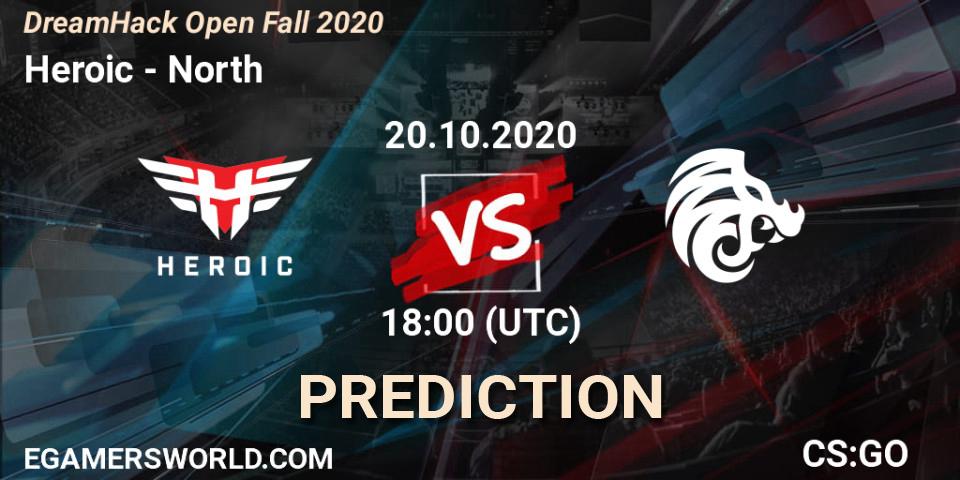 Heroic vs North: Match Prediction. 20.10.20, CS2 (CS:GO), DreamHack Open Fall 2020