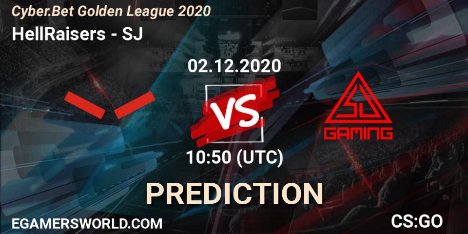 HellRaisers vs SJ: Match Prediction. 02.12.2020 at 10:50, Counter-Strike (CS2), Cyber.Bet Golden League 2020