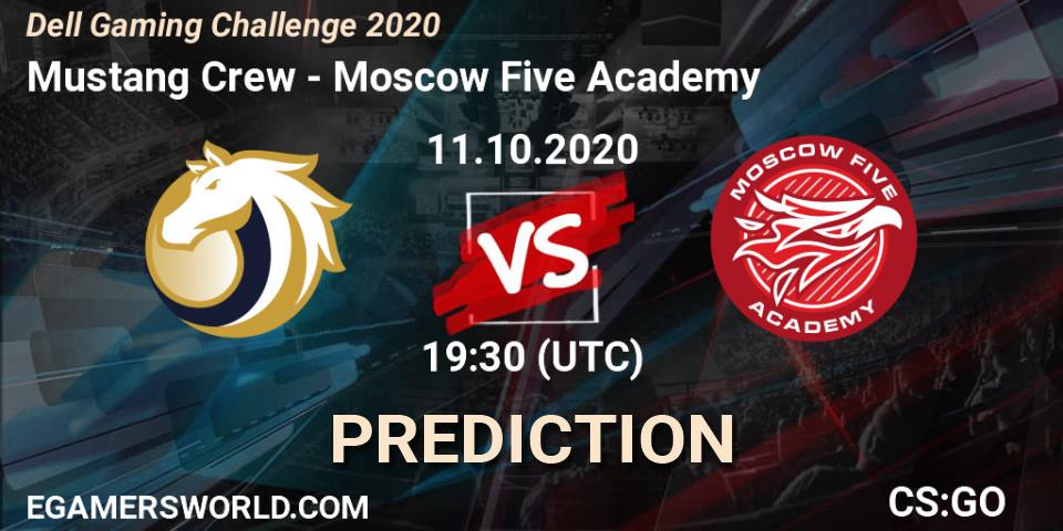 Mustang Crew vs Moscow Five Academy: Match Prediction. 11.10.20, CS2 (CS:GO), Dell Gaming Challenge 2020