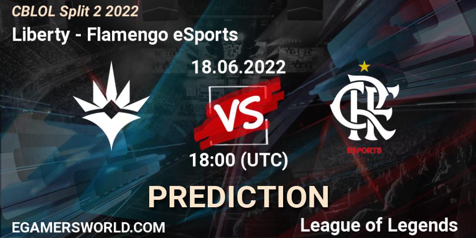 Liberty vs Flamengo eSports: Match Prediction. 18.06.2022 at 18:20, LoL, CBLOL Split 2 2022