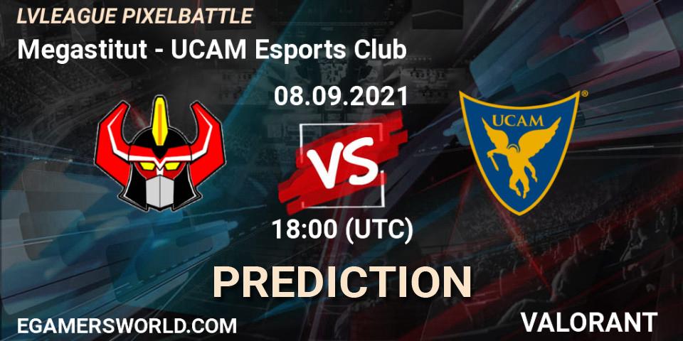 Megastitut vs UCAM Esports Club: Match Prediction. 08.09.2021 at 18:00, VALORANT, LVLEAGUE PIXELBATTLE