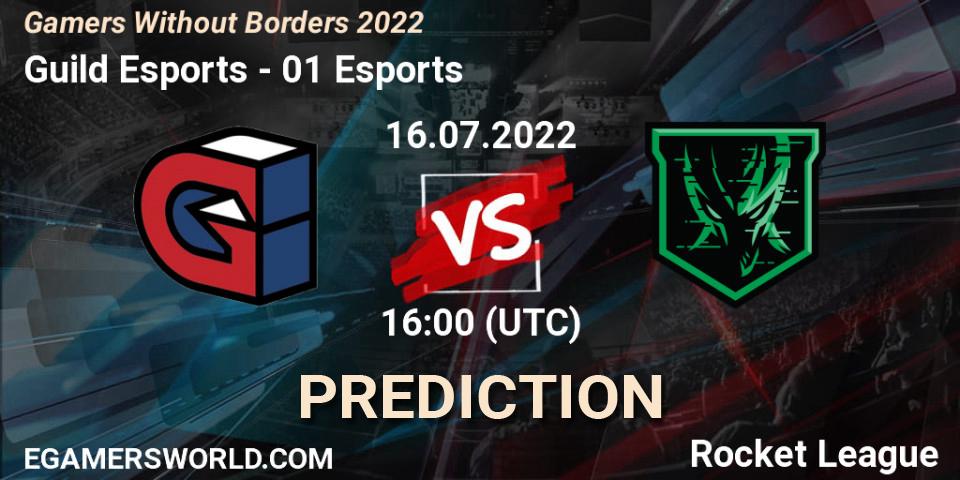 Guild Esports vs 01 Esports: Match Prediction. 16.07.2022 at 16:00, Rocket League, Gamers Without Borders 2022