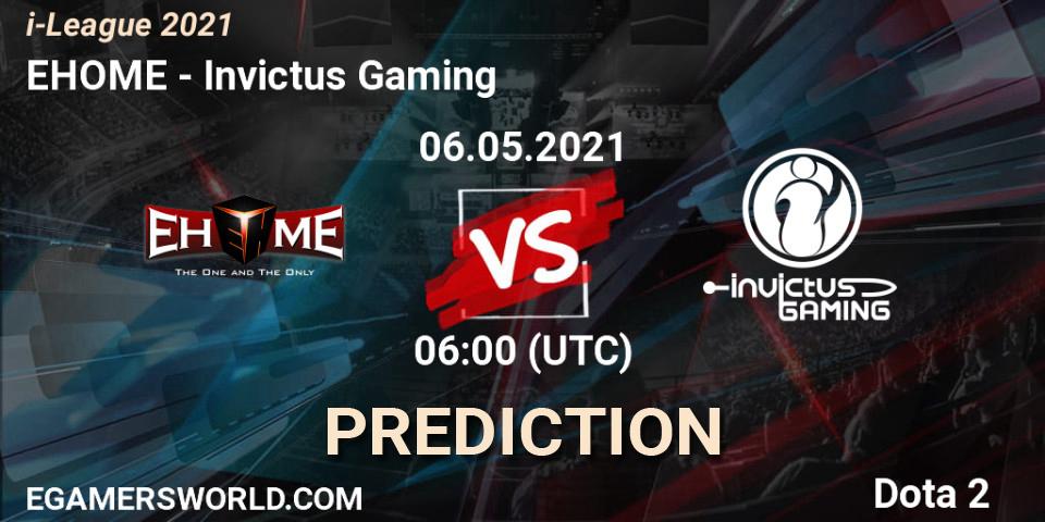 EHOME vs Invictus Gaming: Match Prediction. 06.05.2021 at 06:00, Dota 2, i-League 2021 Season 1