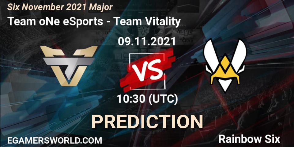 Team Vitality vs Team oNe eSports: Match Prediction. 10.11.21, Rainbow Six, Six Sweden Major 2021
