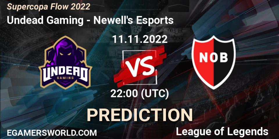 Undead Gaming vs Newell's Esports: Match Prediction. 11.11.2022 at 22:00, LoL, Supercopa Flow 2022