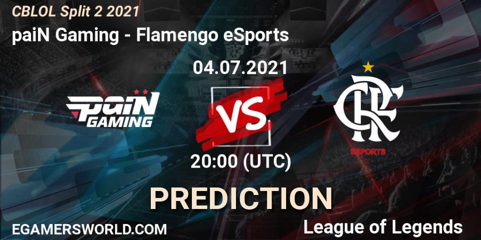 paiN Gaming vs Flamengo eSports: Match Prediction. 04.07.2021 at 20:00, LoL, CBLOL Split 2 2021