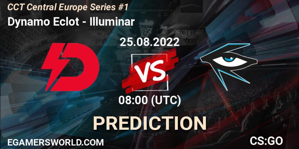 Dynamo Eclot vs Illuminar: Match Prediction. 25.08.2022 at 08:00, Counter-Strike (CS2), CCT Central Europe Series #1