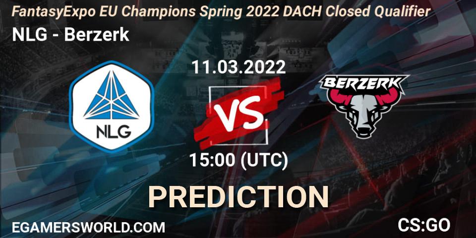 NLG vs Berzerk: Match Prediction. 11.03.2022 at 15:00, Counter-Strike (CS2), FantasyExpo EU Champions Spring 2022 DACH Closed Qualifier
