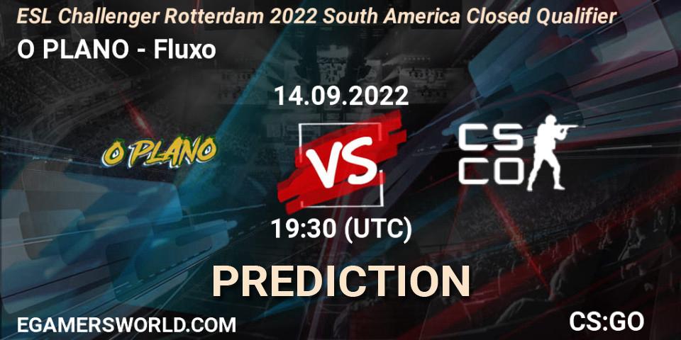 O PLANO vs Fluxo: Match Prediction. 14.09.2022 at 19:30, Counter-Strike (CS2), ESL Challenger Rotterdam 2022 South America Closed Qualifier
