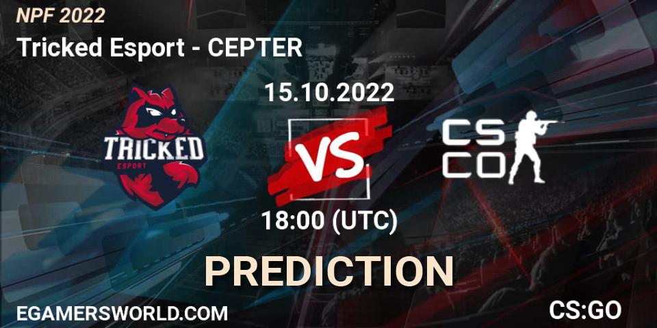 Tricked Esport vs Alpha Gaming: Match Prediction. 15.10.2022 at 18:10, Counter-Strike (CS2), NPF 2022