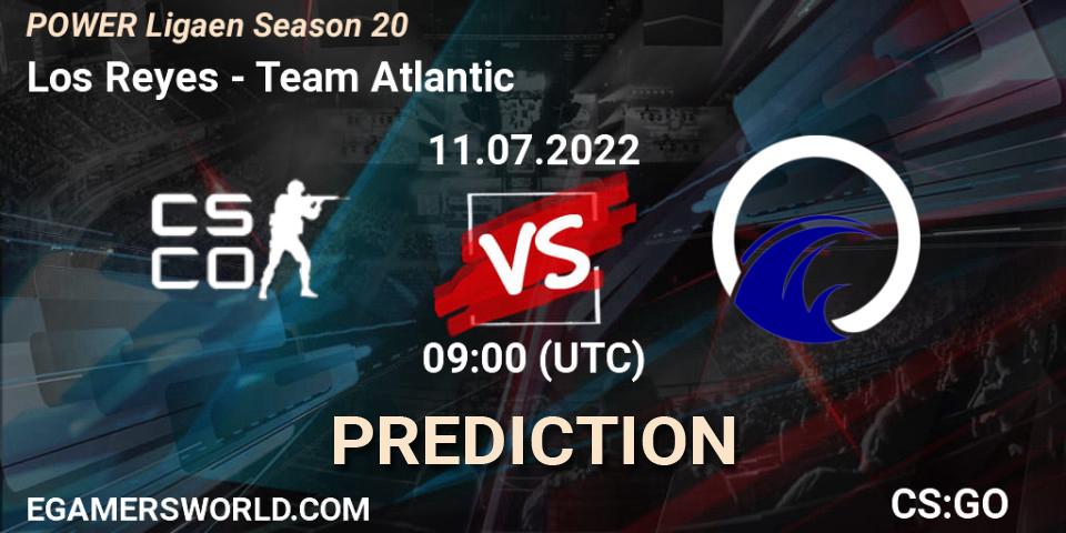 Los Reyes vs Team Atlantic: Match Prediction. 11.07.2022 at 09:00, Counter-Strike (CS2), Dust2.dk Ligaen Season 20