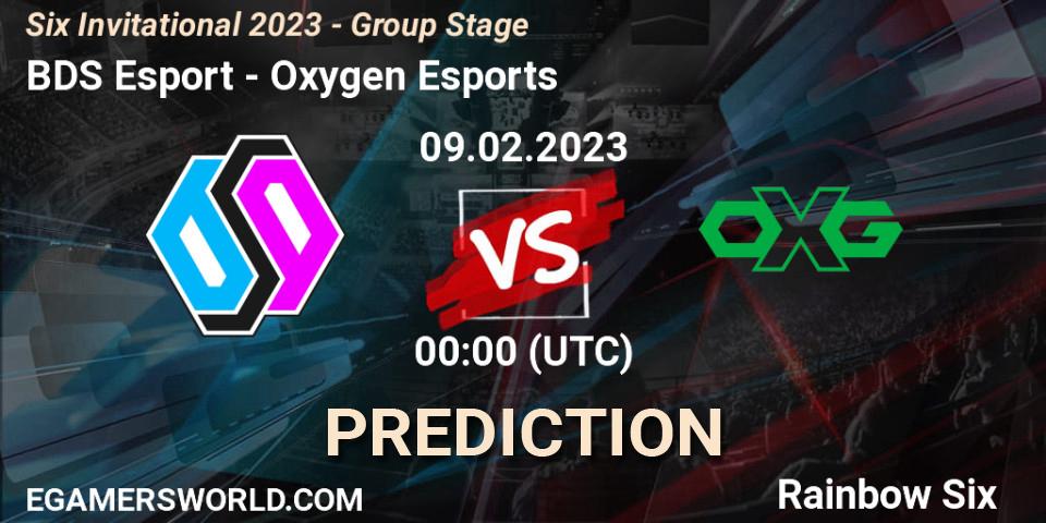 BDS Esport vs Oxygen Esports: Match Prediction. 09.02.23, Rainbow Six, Six Invitational 2023 - Group Stage
