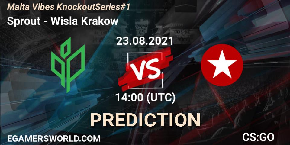 Sprout vs Wisla Krakow: Match Prediction. 23.08.2021 at 14:00, Counter-Strike (CS2), Malta Vibes Knockout Series #1