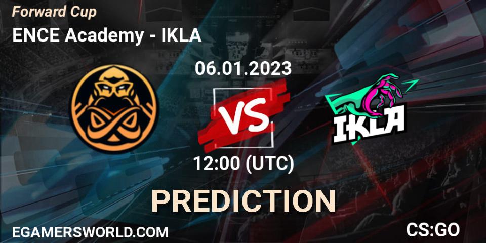 ENCE Academy vs IKLA: Match Prediction. 06.01.2023 at 12:00, Counter-Strike (CS2), Forward Cup