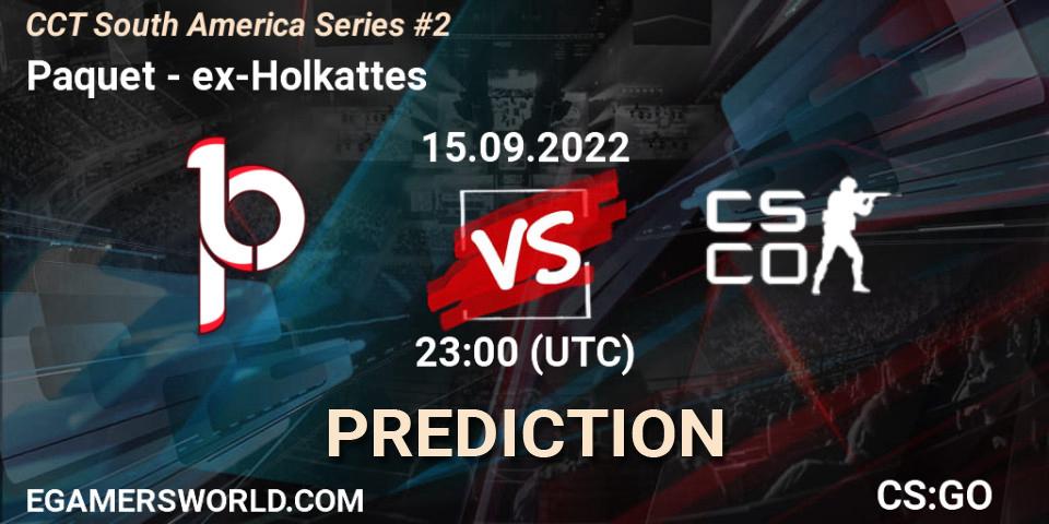 Paquetá vs ex-Holkattes: Match Prediction. 15.09.2022 at 23:00, Counter-Strike (CS2), CCT South America Series #2