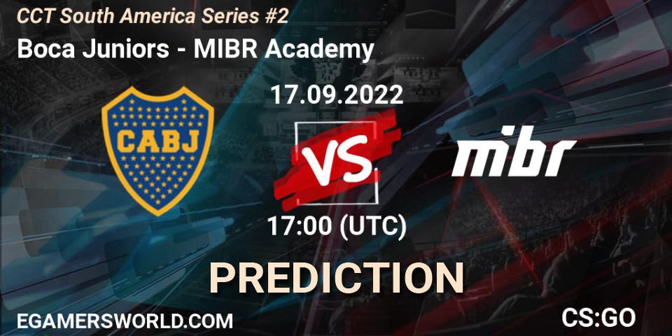 Boca Juniors vs MIBR Academy: Match Prediction. 17.09.22, CS2 (CS:GO), CCT South America Series #2