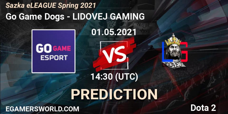 Go Game Dogs vs LIDOVEJ GAMING: Match Prediction. 01.05.2021 at 14:30, Dota 2, Sazka eLEAGUE Spring 2021