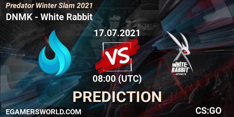 DNMK vs White Rabbit: Match Prediction. 17.07.2021 at 08:00, Counter-Strike (CS2), Predator Winter Slam 2021