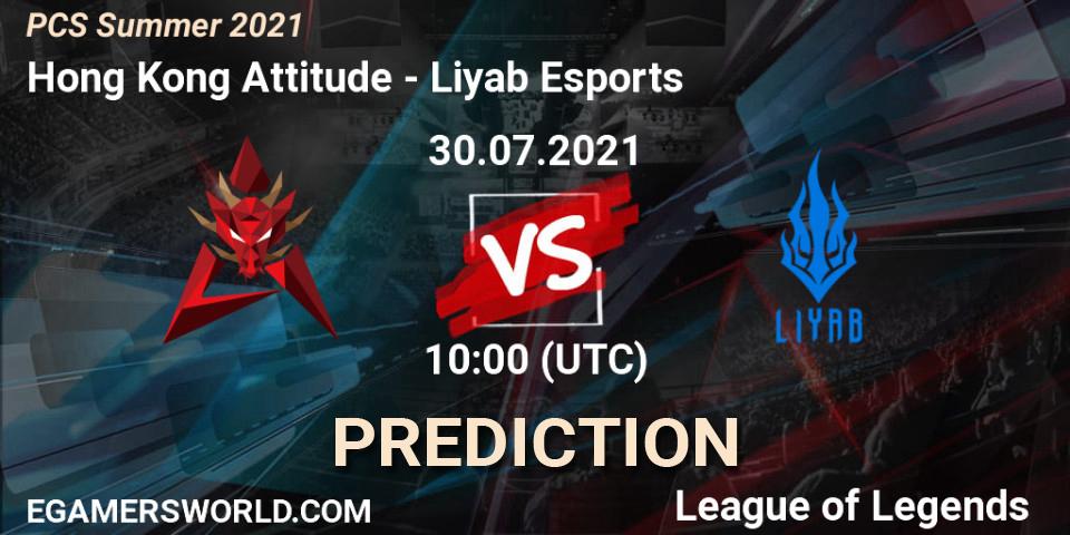 Hong Kong Attitude vs Liyab Esports: Match Prediction. 30.07.21, LoL, PCS Summer 2021