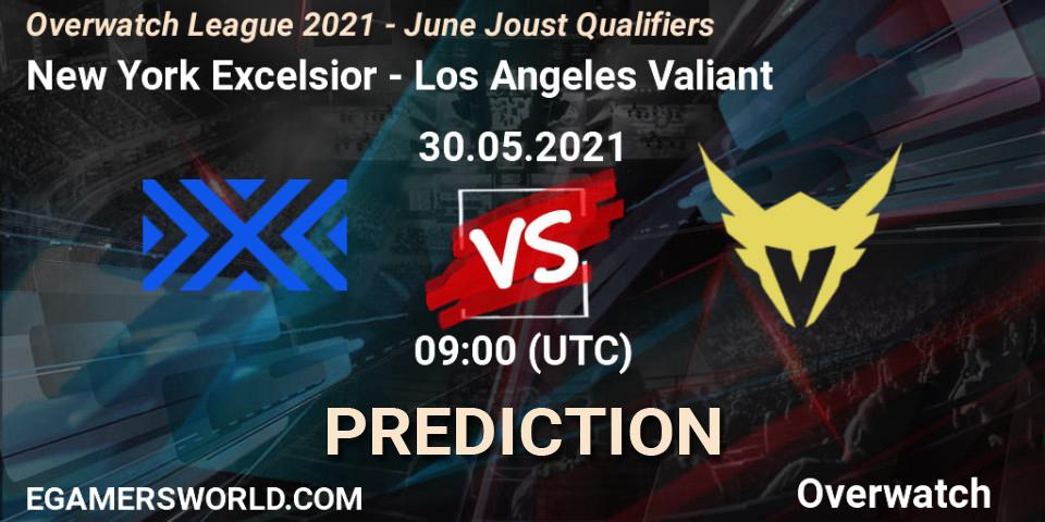 New York Excelsior vs Los Angeles Valiant: Match Prediction. 30.05.2021 at 09:00, Overwatch, Overwatch League 2021 - June Joust Qualifiers